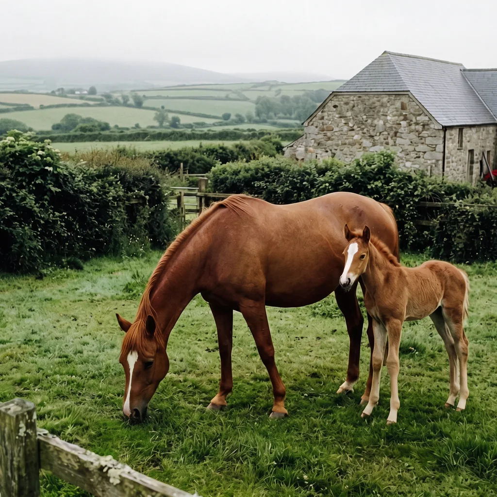 Élevage de chevaux au Les poneys du Thaurion, Bosmoreau-les-Mines